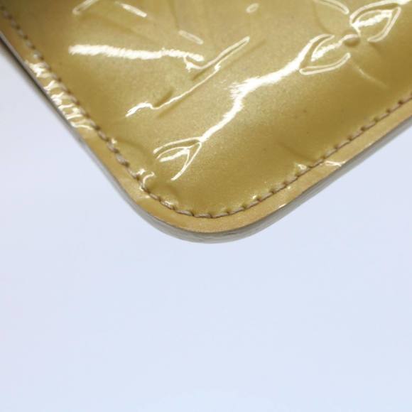 LOUIS VUITTON Vernis Pochette Cle NM Coin Purse Beige M91763 LV Auth bs8720 - Picture 14 of 16